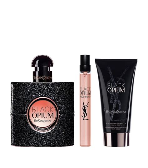 ysl opium black gift set|black opium gift set sale.